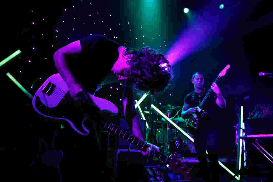 M83 performing live at the 9:30 Club in Washington, D.C. on May 12, 2012.