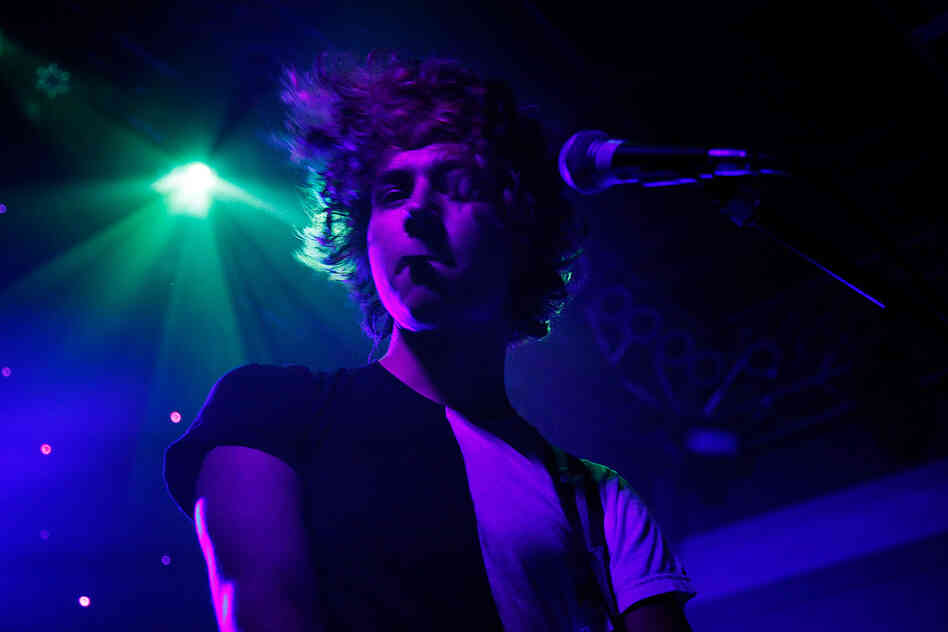 M83 performing live at the 9:30 Club in Washington, D.C. on May 12, 2012.