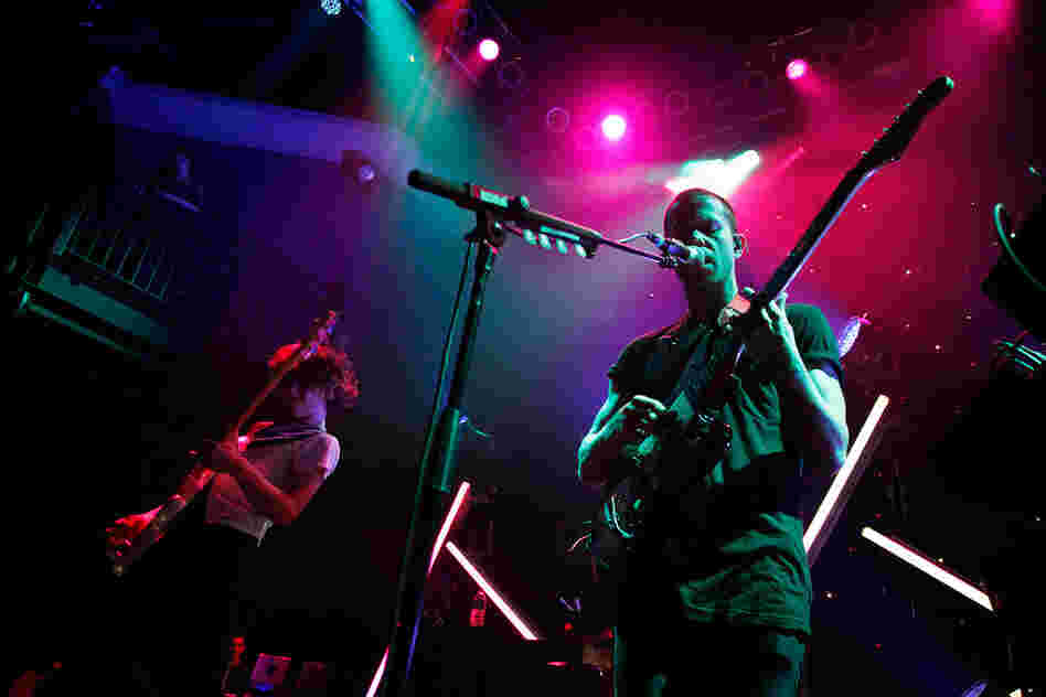 M83 performing live at the 9:30 Club in Washington, D.C. on May 12, 2012.