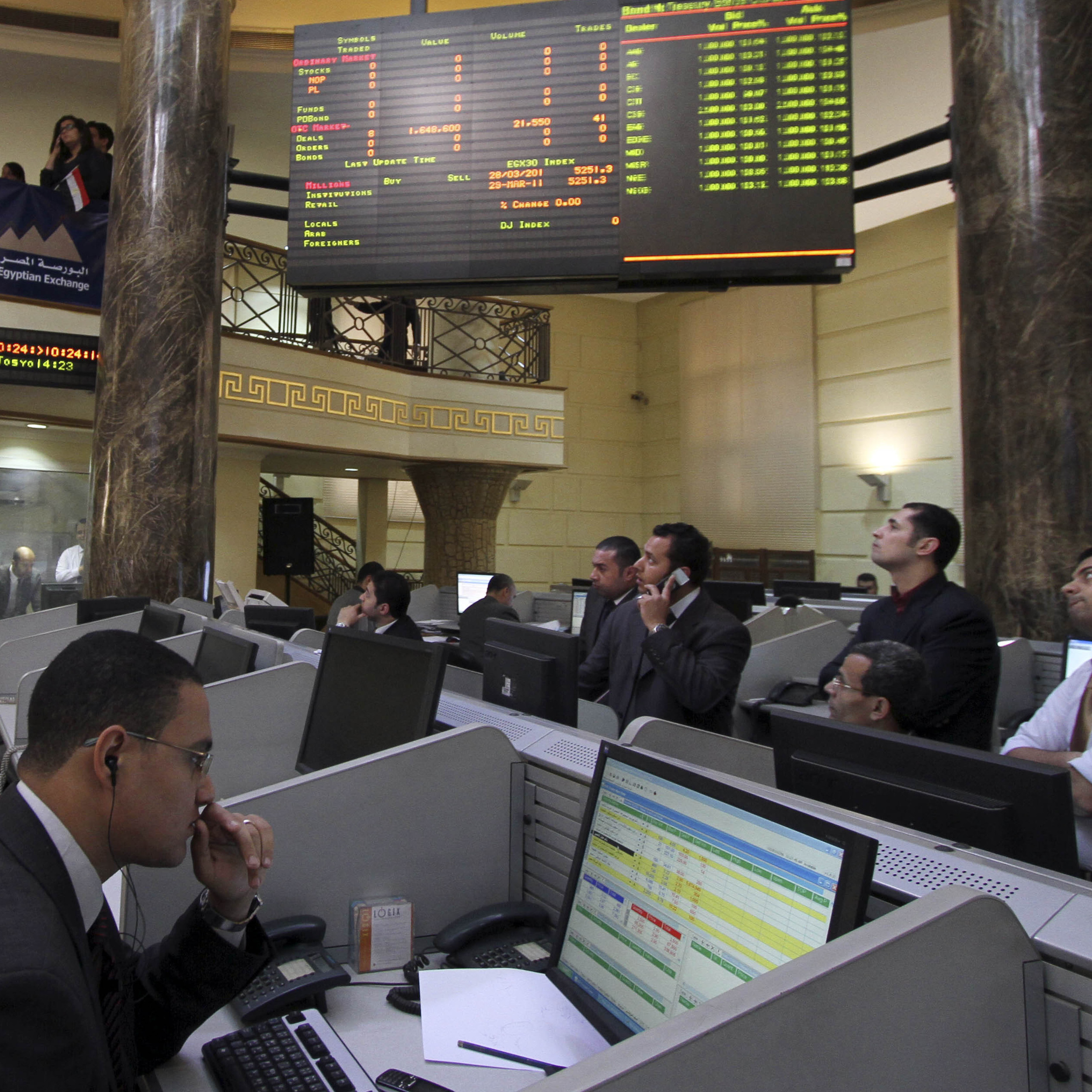 egyptian stock exchange market