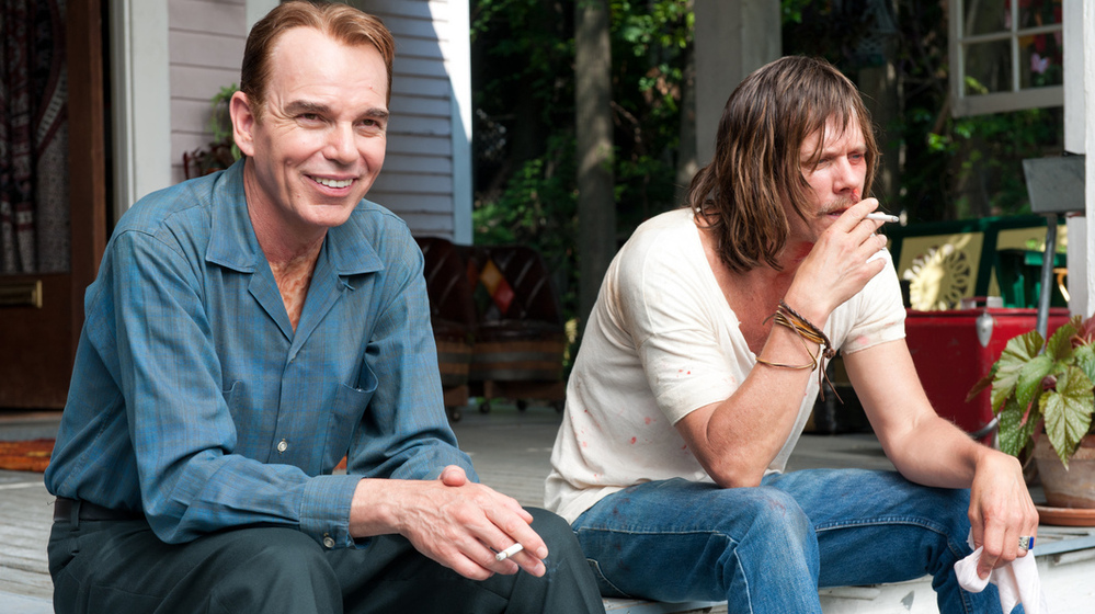 Billy Bob Thornton and Kevin Bacon star in Jayne Mansfield's Car.