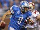 Quarterback Matt Stafford and the Detroit Lions will travel to San Francisco to play the 49ers Sunday night. Because their body clocks are set to the Eastern time zone, the Lions could be at a disadvantage. Quarterback Matt Stafford and the Detroit Lions will travel to San Francisco to play the 49ers Sunday night. Because their body clocks are set to the Eastern time zone, the Lions could be at a disadvantage.