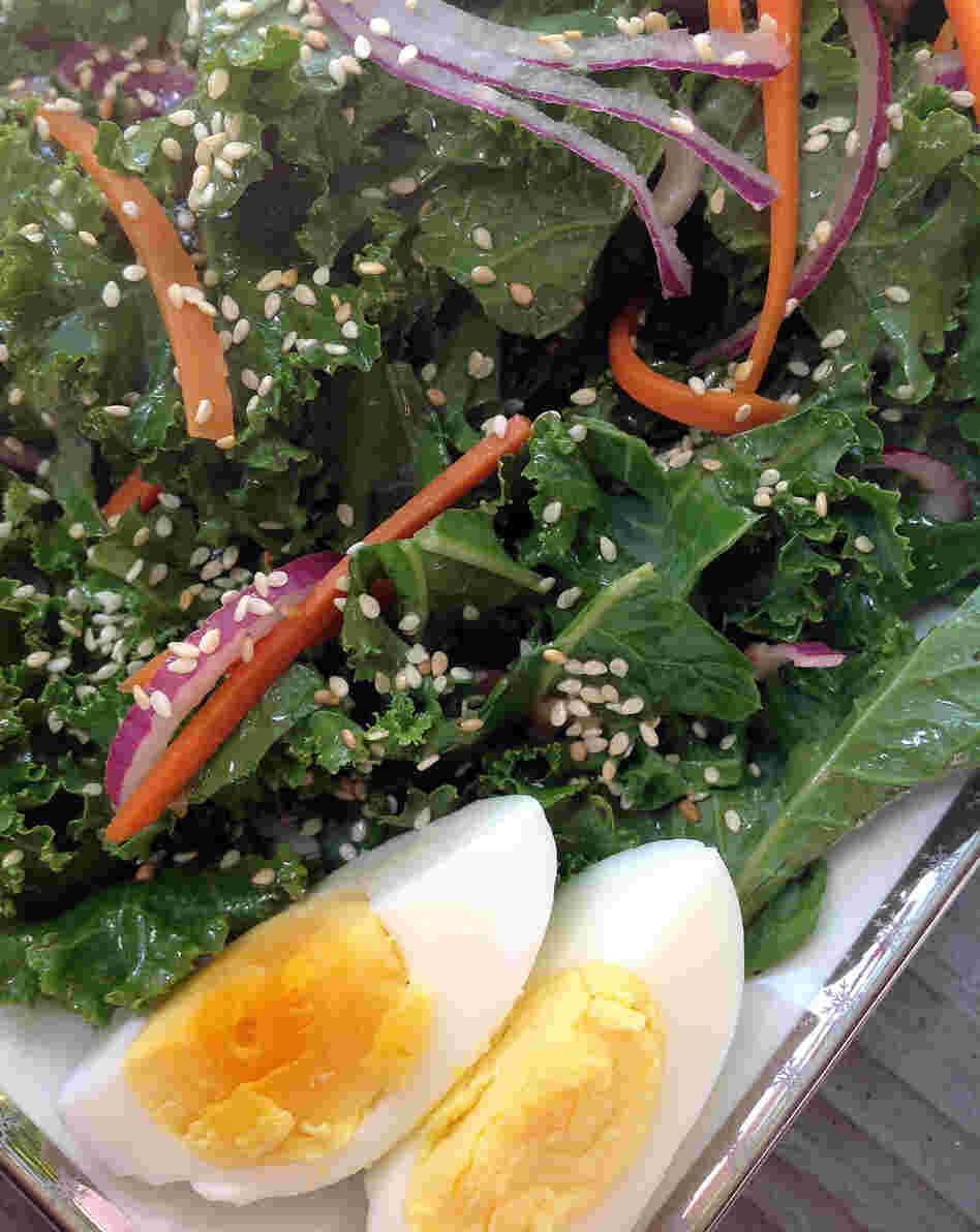 Kale Salad With Sorghum Vinaigrette Kale Salad With Sorghum Vinaigrette