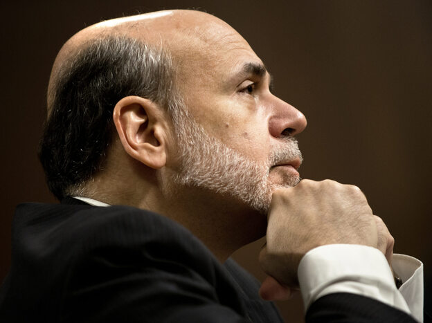Federal Reserve Chairman Ben S. Bernanke in a hearing of the Joint Economic Committee on Capitol Hill in June.