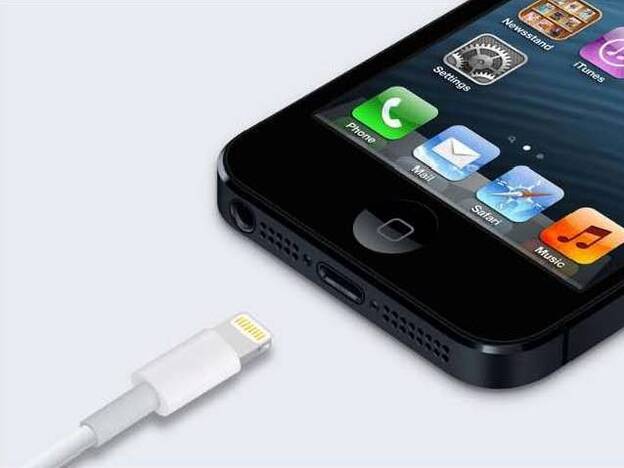 The Lightning connector replaces Apple's 30-pin connector.