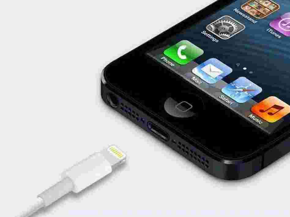 The Lightning connector replaces Apple's 30-pin connector.