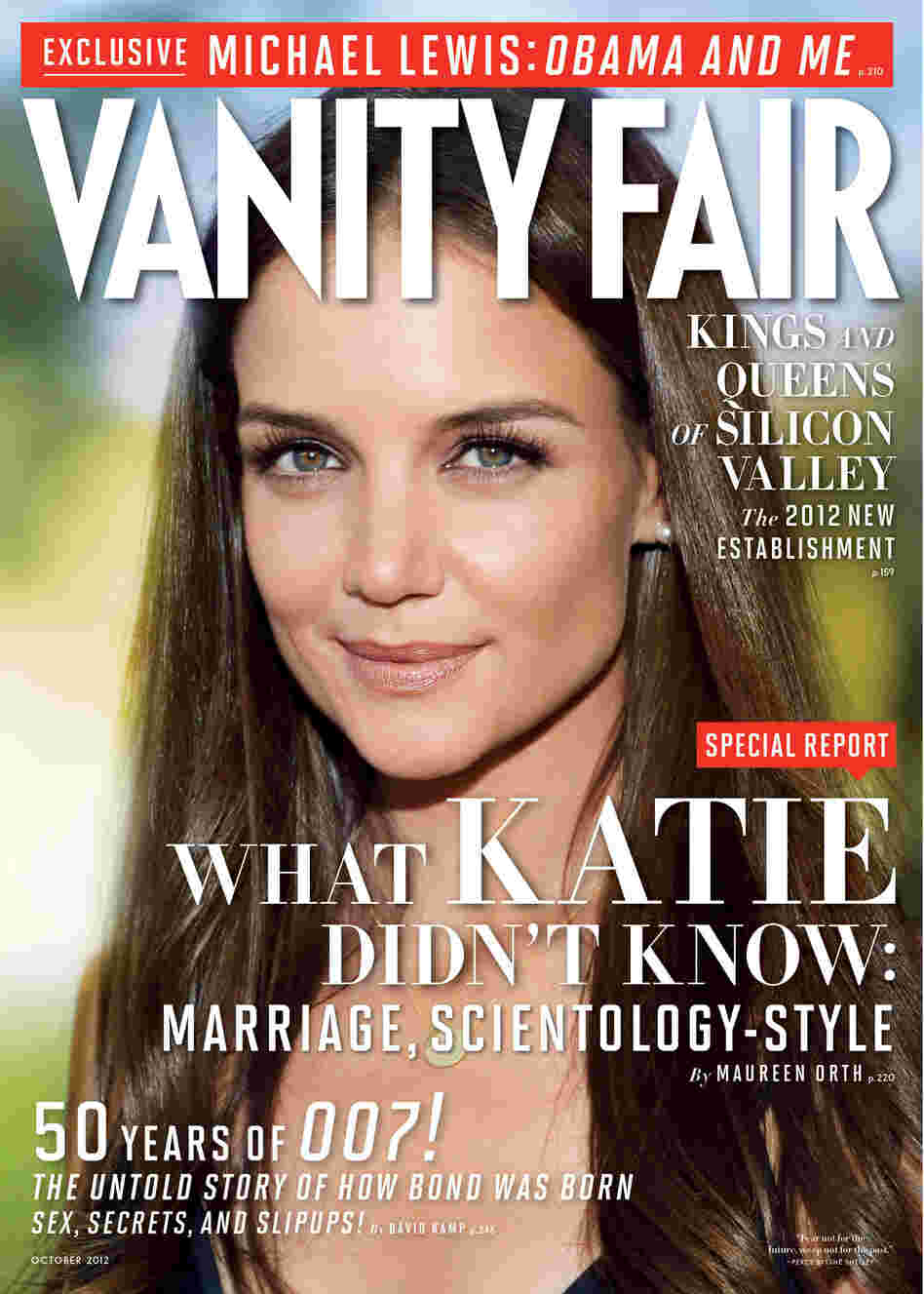 Lewis' piece, "Obama's Way," appears in the October issue of Vanity Fair. Lewis' piece, "Obama's Way," appears in the October issue of Vanity Fair.