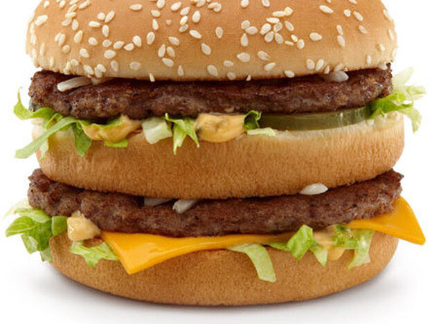 The iconic Big Mac is still 550 calories. (courtesy McDonald's)