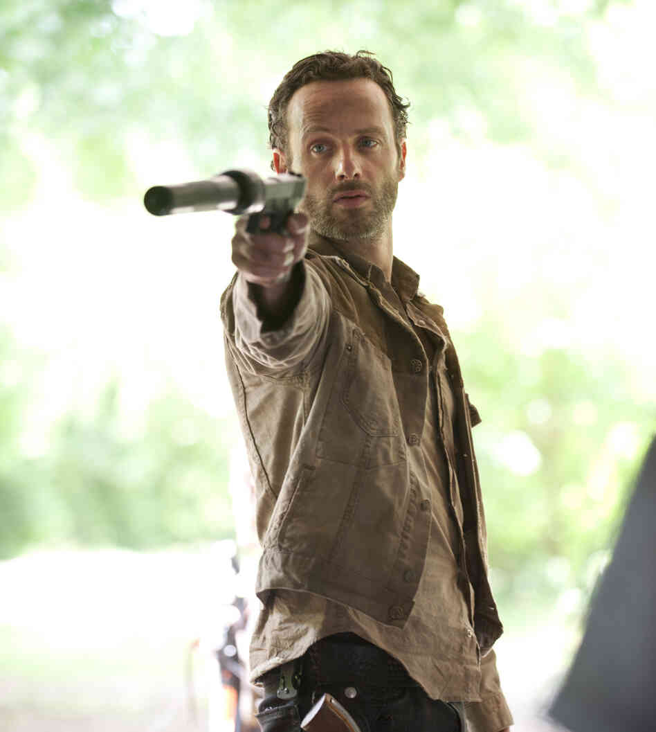 Rick Grimes (Andrew Lincoln) returns in October to fight more zombies in the hit AMC series The Walking Dead. But about 14 million people won't be able to see the premiere because of an ongoing dispute between AMC and satellite provider DISH Network
