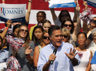 Republican presidential nominee Mitt Romney speaks Thursday in Fairfax, Va. Republican presidential nominee Mitt Romney speaks Thursday in Fairfax, Va.