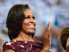 First lady Michelle Obama at the Democratic National Convention in Charlotte, N.C. First lady Michelle Obama at the Democratic National Convention in Charlotte, N.C.