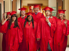 Many lead characters in Fox's Glee will head to college this season. But will higher education lead to lower ratings? Many lead characters in Fox's Glee will head to college this season. But will higher education lead to lower ratings?
