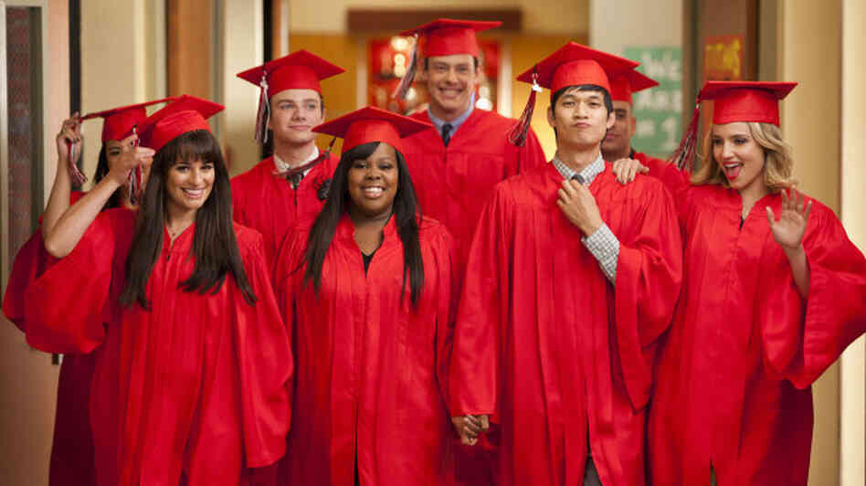 Many lead characters in Fox's Glee will head to college this season. But will higher education lead to lower ratings?