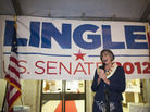 Former Hawaii Gov. Linda Lingle gives a victory speech in Honolulu after winning the Republican nomination for U.S. Senate on Aug. 11. Former Hawaii Gov. Linda Lingle gives a victory speech in Honolulu after winning the Republican nomination for U.S. Senate on Aug. 11.