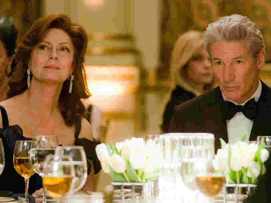 Miller and his socialite wife (Susan Sarandon) keep up appearances by keeping active on the charity circuit.