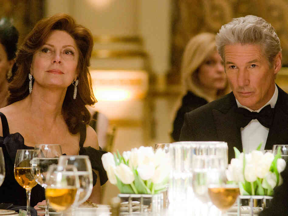 Miller and his socialite wife (Susan Sarandon) keep up appearances by keeping active on the charity circuit.