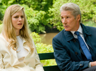 Robert Miller (Richard Gere) struggles to hide his financial indiscretions from his daughter (Brit Marling) in Arbitrage. Robert Miller (Richard Gere) struggles to hide his financial indiscretions from his daughter (Brit Marling) in Arbitrage.