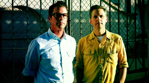 John Convertino and Joey Burns have been performing as Calexico since 1996. Their latest album is called Algiers.