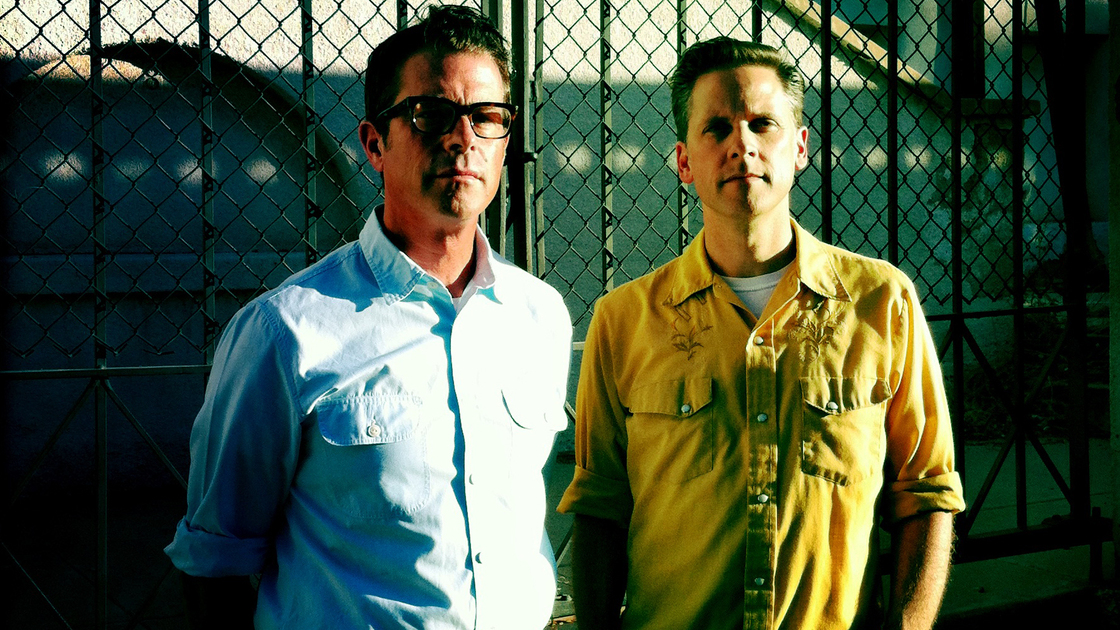 John Convertino and Joey Burns have been performing as Calexico since 1996. Their latest album is called Algiers.