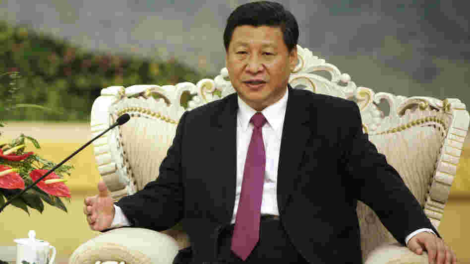 Chinese Vice President Xi Jinping at the Great Hall of the People in Beijing on Aug. 29. He hasn't been seen or heard from since Sept. 1.