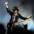Cafe Tacvba main singer Ruben Albarran. Cafe Tacvba main singer Ruben Albarran.