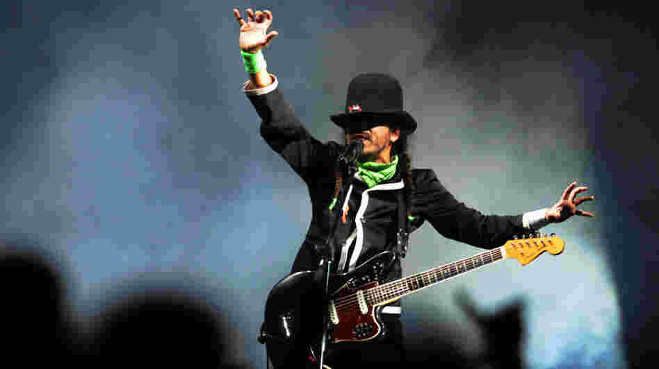 Cafe Tacvba main singer Ruben Albarran.