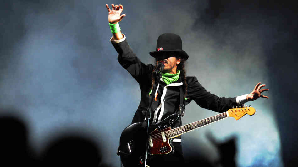 Cafe Tacvba main singer Ruben Albarran.