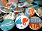 2012 NPR Election Buttons, available at NPR Member Stations (while supplies last). 2012 NPR Election Buttons, available at NPR Member Stations (while supplies last).