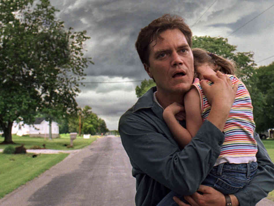 Jeff Nichols' haunting Take Shelter centers on an Ohio man (Michael Shannon, with Tova Stewart) plagued with nightmares about a coming apocalypse. Jeff Nichols' haunting Take Shelter centers on an Ohio man (Michael Shannon, with Tova Stewart) plagued with nightmares about a coming apocalypse.