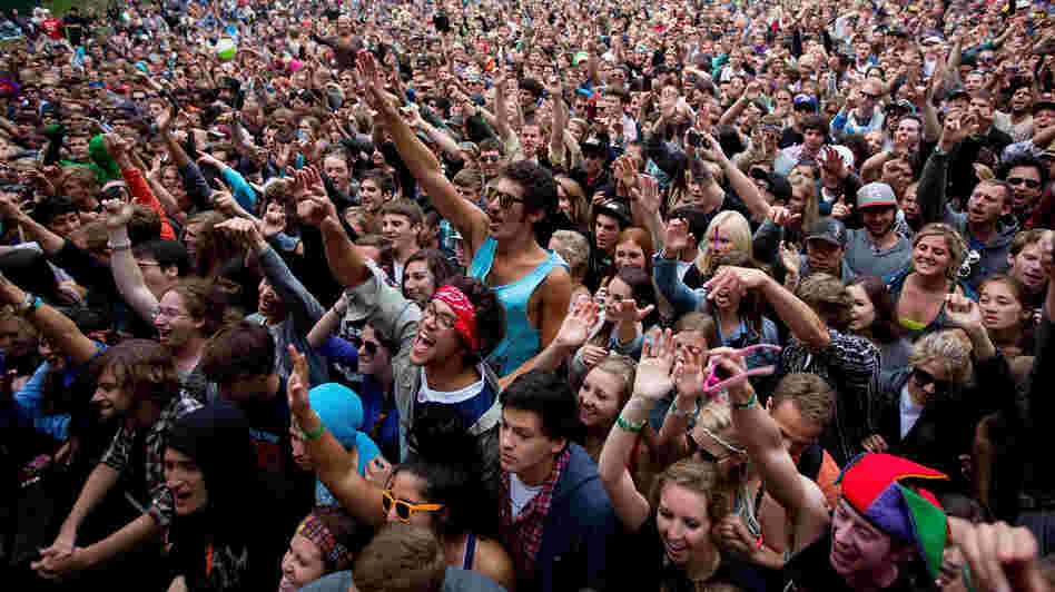 The crowd at Outside Lands in San Francisco in August.