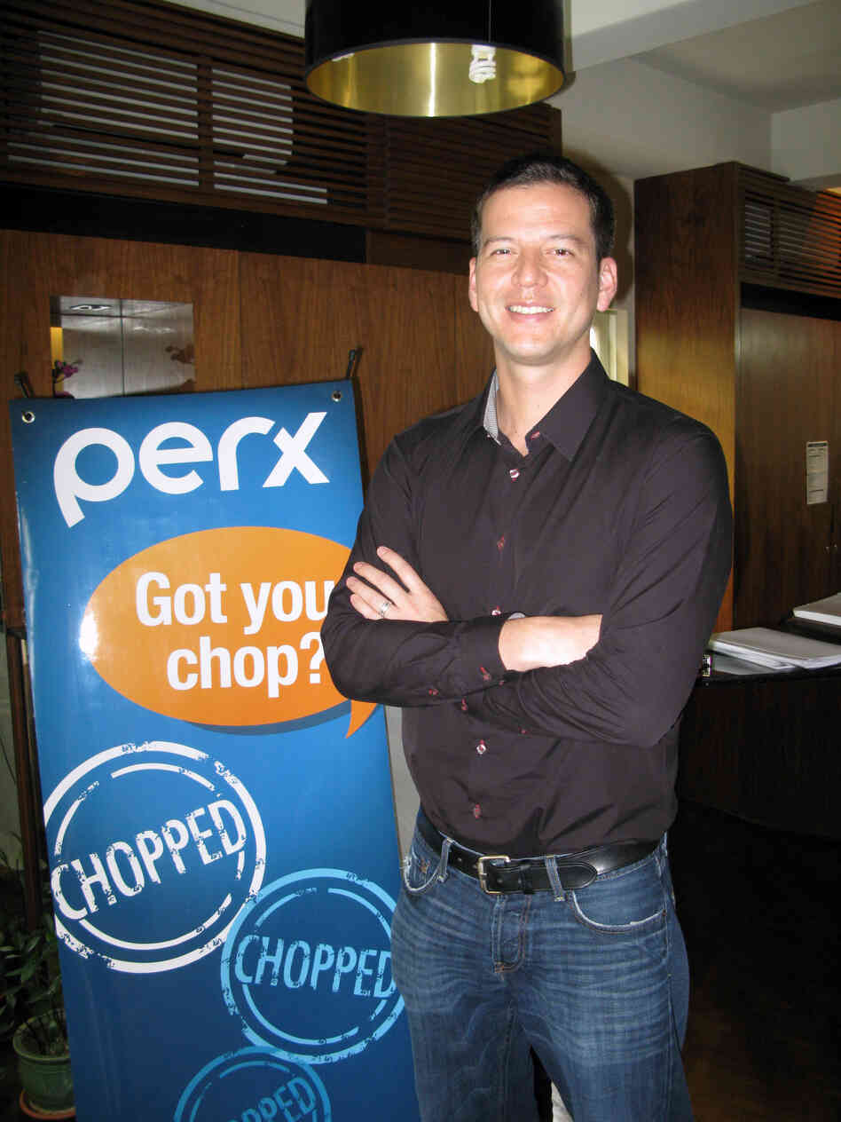 Andrew Roth is co-founder of Perx, a Singapore-based firm that uses smartphones as virtual loyalty cards.
