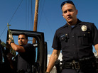 Officers Brian Taylor (Jake Gyllenhaal) and Mike Zavala (Michael Peña) become the targets of a drug cartel in End of Watch. Officers Brian Taylor (Jake Gyllenhaal) and Mike Zavala (Michael Peña) become the targets of a drug cartel in End of Watch.