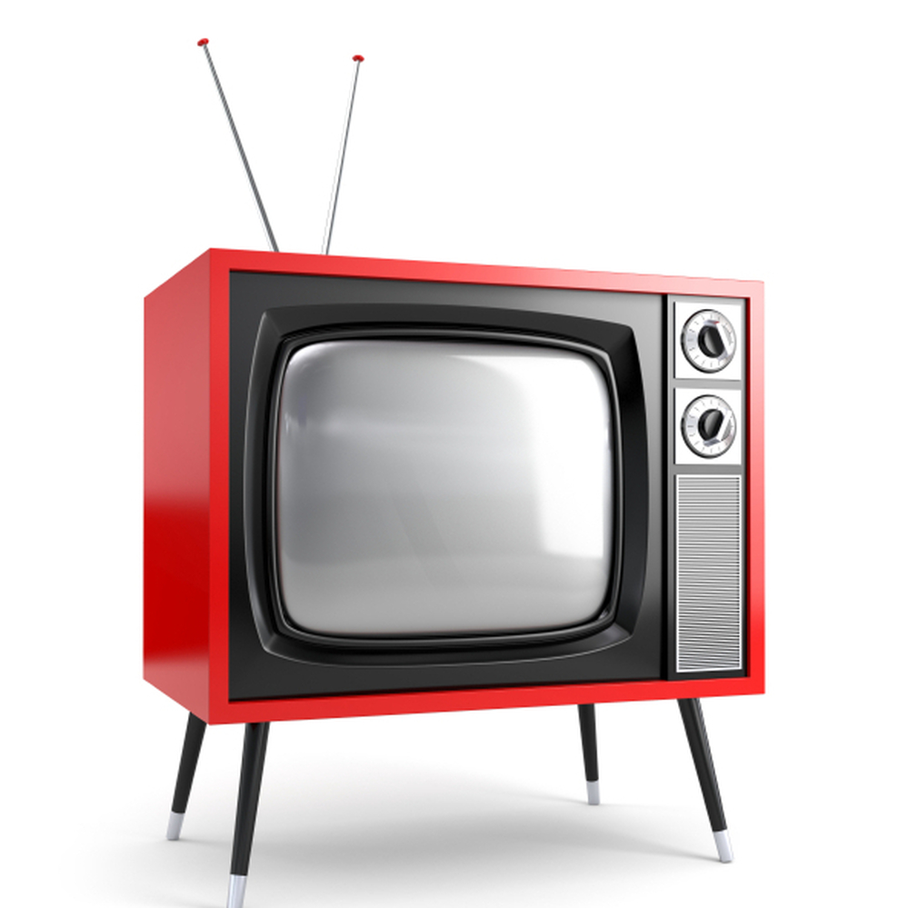 A television.