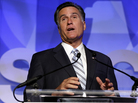 Republican presidential nominee Mitt Romney made his pitch for Latino votes at the U.S. Hispanic Chamber of Commerce convention in Los Angeles on Monday. Republican presidential nominee Mitt Romney made his pitch for Latino votes at the U.S. Hispanic Chamber of Commerce convention in Los Angeles on Monday.