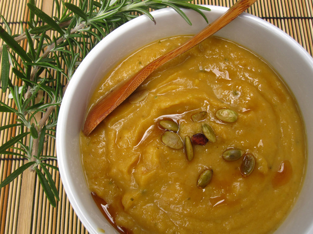 Roasted Apple And Squash Soup