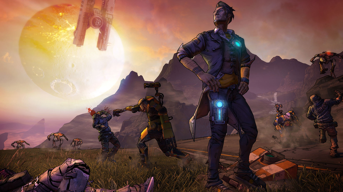 Handsome Jack, your megalomaniac enemy in Borderlands 2.