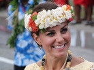 Kate Middleton, the Duchess of Cambridge, was visiting the Polynesian island of Tuvalu earlier today. Kate Middleton, the Duchess of Cambridge, was visiting the Polynesian island of Tuvalu earlier today.