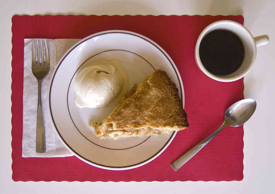 "I ate apple pie and ice cream — it was getting better as I got deeper into Iowa, the pie bigger, the ice cream richer." (On the Road)