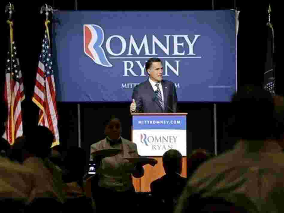 Republican presidential nominee Mitt Romney speaks at a campaign fundraising event in Salt Lake City on Tuesday. Republican presidential nominee Mitt Romney speaks at a campaign fundraising event in Salt Lake City on Tuesday.