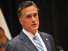 Republican presidential candidate Mitt Romney talking to reporters Monday in Costa Mesa, Calif. Republican presidential candidate Mitt Romney talking to reporters Monday in Costa Mesa, Calif.