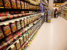 Canned food is a source of BPA exposure, but researchers aren't sure whether it causes childhood obesity. Above, the soup isle at a grocery store in Washington, D.C. Canned food is a source of BPA exposure, but researchers aren't sure whether it causes childhood obesity. Above, the soup isle at a grocery store in Washington, D.C.