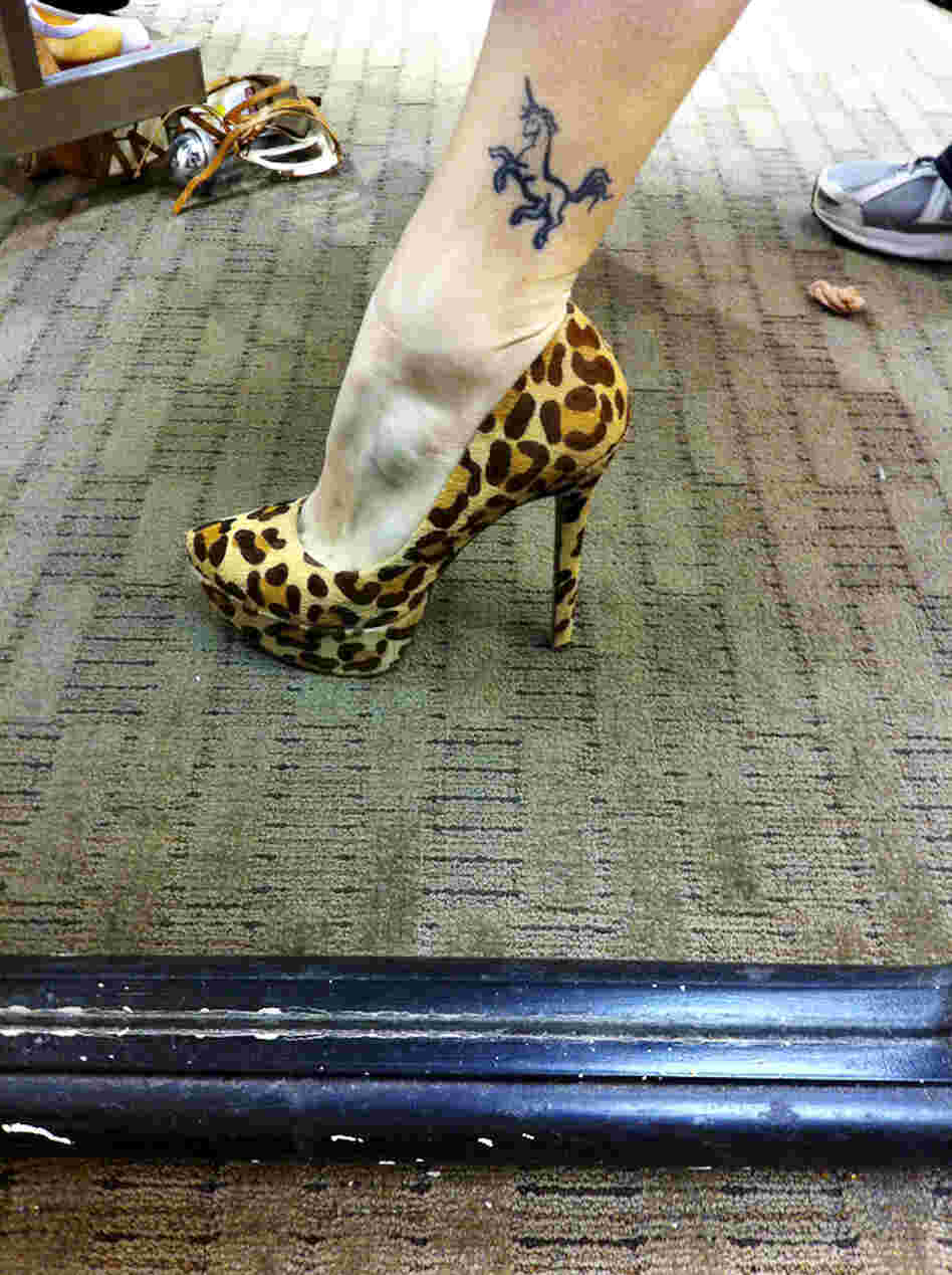 No. 166 (Leopard Heel) No. 166 (Leopard Heel)