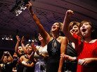 Four years ago, then-presidential candidate Barack Obama was greeted warmly at the Congressional Hispanic Caucus Institute's awards gala in Washington, D.C. Polls show Obama retains strong Hispanic support this year, but also that many who are eligible don't plan to vote. Four years ago, then-presidential candidate Barack Obama was greeted warmly at the Congressional Hispanic Caucus Institute's awards gala in Washington, D.C. Polls show Obama retains strong Hispanic support this year, but also that many who are eligible don't plan to vote.