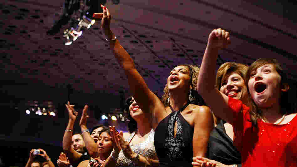 Four years ago, then-presidential candidate Barack Obama was greeted warmly at the Congressional Hispanic Caucus Institute's awards gala in Washington, D.C. Polls show Obama retains strong Hispanic support this year, but also that many who are eligible don't plan to vote.