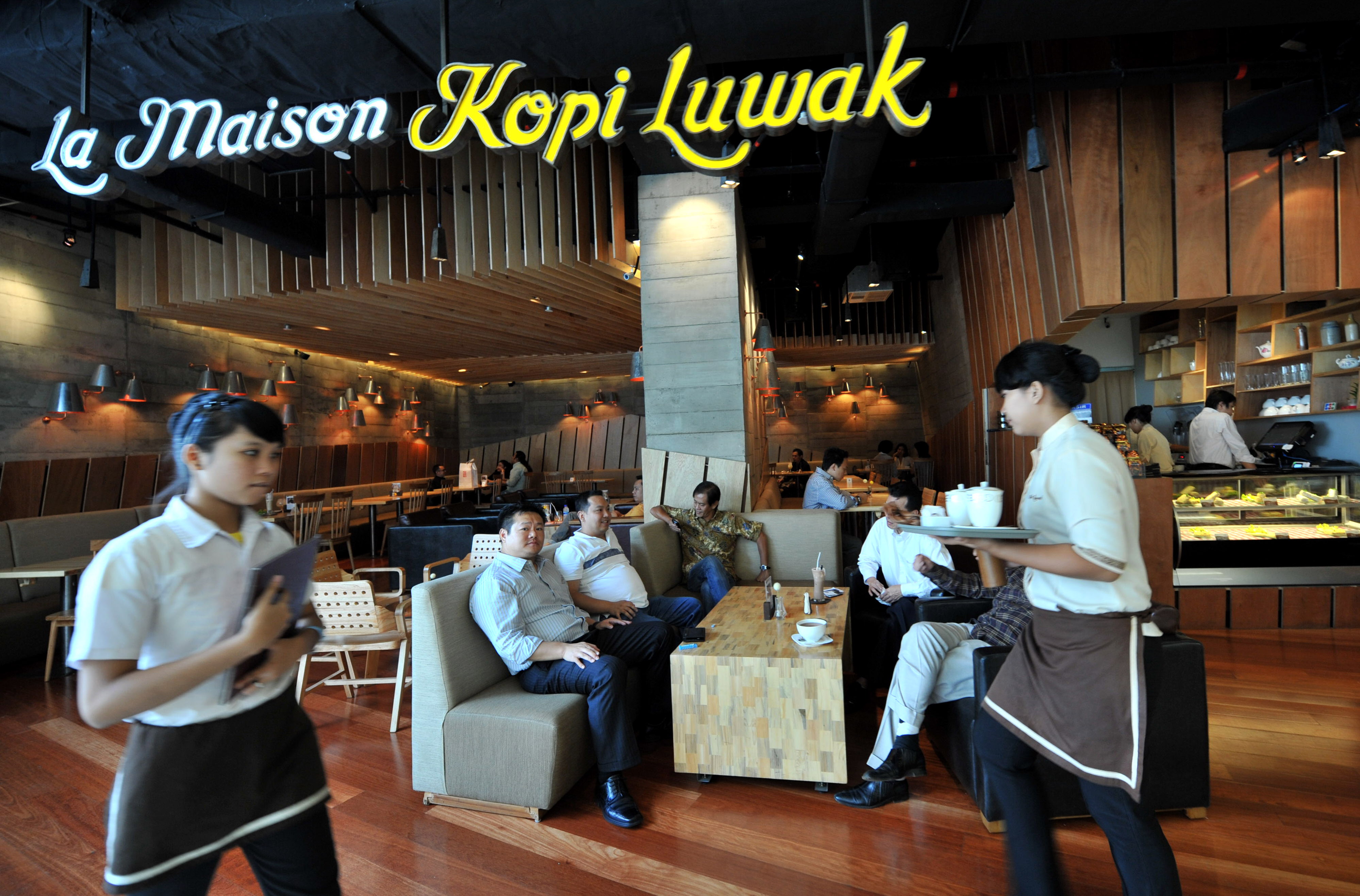 At a coffee shop in Indonesia, one cup of kopi luwak can go for around $9 U.S. At a coffee shop in Indonesia, one cup of kopi luwak can go for around $9 U.S.