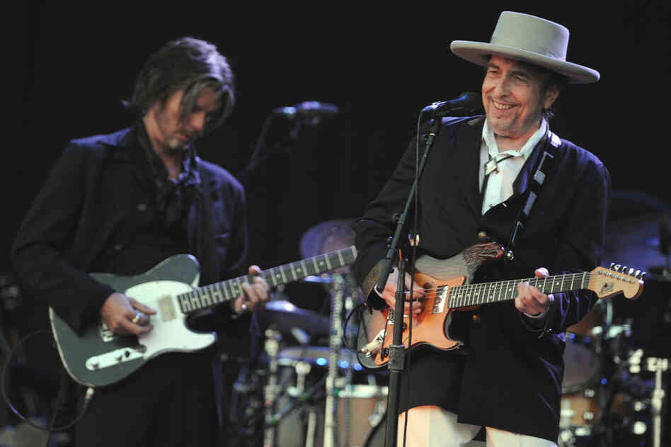 Bob Dylan, on stage in France this July, has long been a legend, but he has spent much of his career tweaking his musical legacy.
