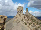 Chimney Rock, in southwestern Colorado. Chimney Rock, in southwestern Colorado.
