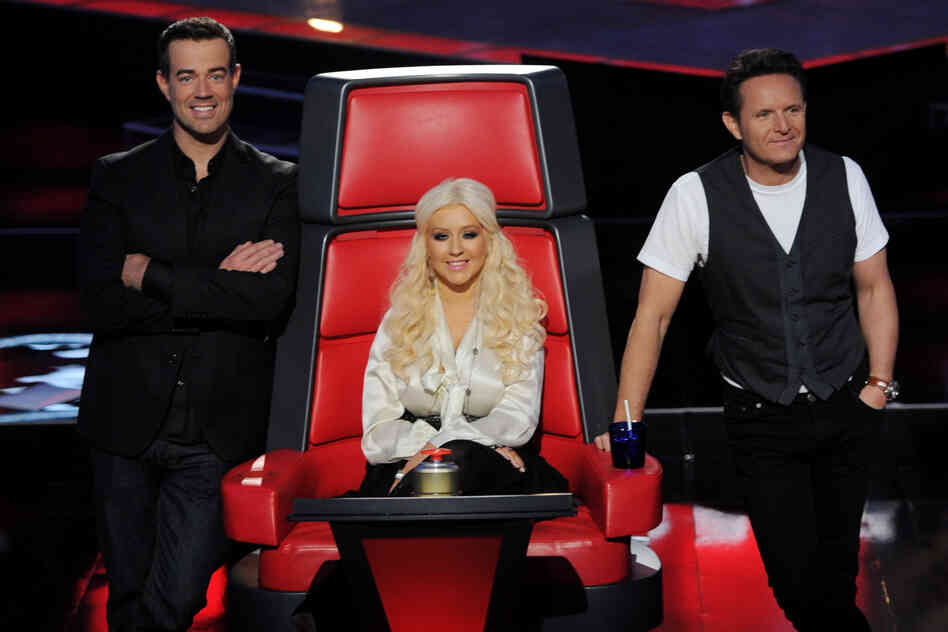 Last year, Aguilera was among the first set of judges on NBC's singing competition The Voice.