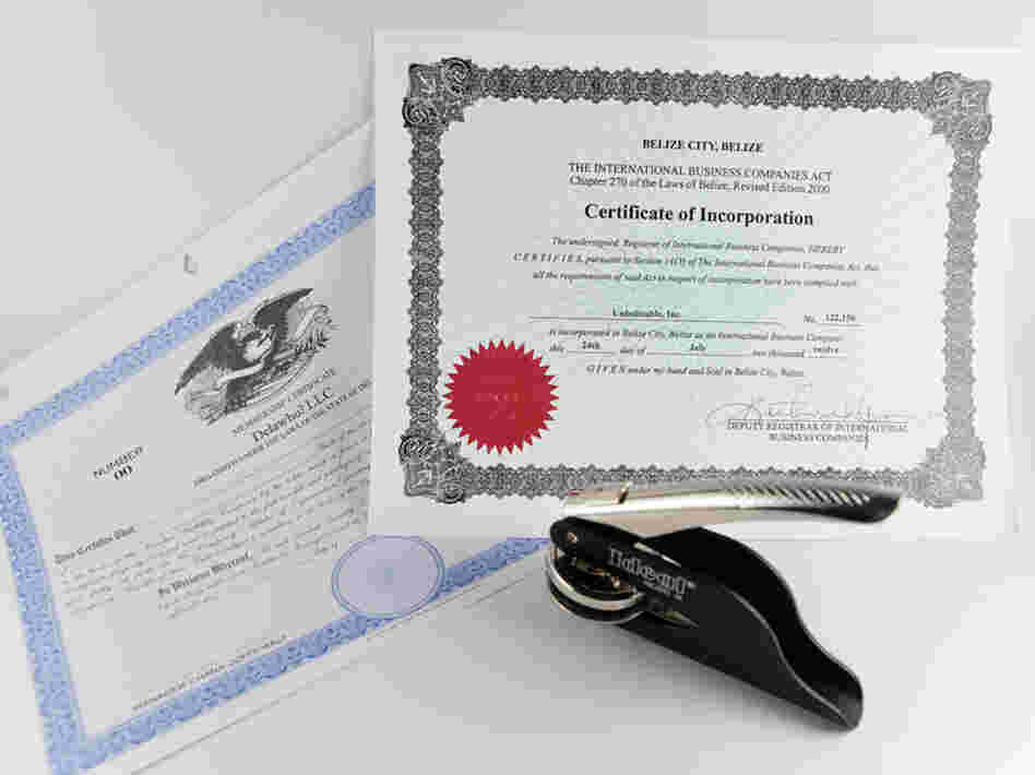 Unbelizable and Delawho? company documents, along with our official company stamp. Unbelizable and Delawho? company documents, along with our official company stamp.