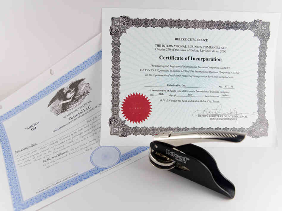 Unbelizable and Delawho? company documents, along with our official company stamp. Unbelizable and Delawho? company documents, along with our official company stamp.
